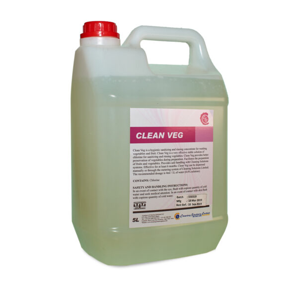 CLEAN VEG - SANITIZER - 5L